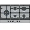 Image de Siemens Table de cuisson gaz 75cm 5 feux 12500w inox - EC7A5SI90