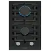 Image de Siemens Iq700 Er3a6bi40 Plaque Noir Intégré 30 Cm Gaz 2 Zone(s)