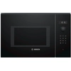 Image de Bosch Serie 6 Bel554mb0 Micro-onde Noir, Acier Inoxydable Micro-onde Combiné Intégré 25 L 900 W