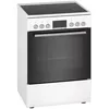 Image de Cuisinière Bosch Serie 4 HKR39C220 - Blanc - Plaques vitrocéramiques - Four électrique - 66L - Électronique