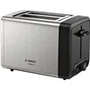 Image de Bosch Tat4p420 Grille-pain 2 Part(s) 970 W Noir, Acier Inoxydable