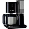 Image de Bosch Haushalt TKA8A053 Cafetière noir acier inoxydable Nombre de tasse=8 verseuse thermofuge