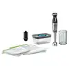 Image de Bosch Ms8cm61v1 Blender Mélangeur Par Immersion 1000 W Noir, Acier Inoxydable, Transparent