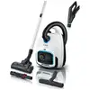 Image de Bosch - aspirateur traineau 700w 66db blancnoir bgb6sil1 - gl-60 prosilence BGB6SIL1