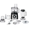 Image de Robot multifonction - BOSCH - MultiTalent3 MCM3PM386 - Noir / Inox brossé - 900 W - 2 vitesse et fonction turbo
