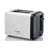 Image de Bosch Tat3p421 Grille-pain 2 Part(s) 970 W Noir, Blanc