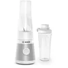 Image de Mini Blender BOSCH VitaPower Serie 2 MMB2111T - Bol mixeur 08 L - 4 lames tranchantes inox - Haute vitesse de mixage - Argent