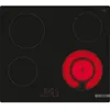 Image de Table Vitro 60cm - Pkf611bb8e - Commande A L'avant - Sans Cadre - Zone Double - Noir