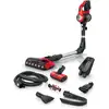Image de Bosch Bcs711pet Aspirateur Balai Et Balai Électrique Batterie Sec Sans Sac 0,3 L Noir, Rouge 3 Ah