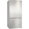 Image de Réfrigérateur combiné - BOSCH - KGN86VIEA - Classe E - 479 L - 186 x 86 x 81 cm - Acier brossé
