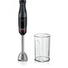 Image de Bosch Haushalt ErgoMaster Serie 4 Mixeur plongeant 1000 W avec verre doseur avec blender sans BPA noir piano anthrac