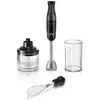 Image de Mixeur plongeant bosch ergomaster serie 4 msm4b621 1000 w quattroblade 4 lames noir avec turbo MSM4B621