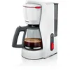 Image de Cafetière Filtre - BOSCH - TKA3M131 MyMoment - Blanche - verseuse verre - fonction Aroma Plus - maintien au chaud jusquà 60 min