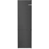 Image de Réfrigérateur Combiné 60cm 363l Acier Brossé Noir Bosch Kgn392xcf