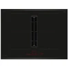 Image de Table De Cuisson Induction 71 Cm Bosch Avec Hotte Intégree Accentline Inox Noir