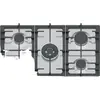 Image de Bosch Serie 6 Pcq7a5i90 Plaque Acier Inoxydable Intégré 75 Cm Gaz 5 Zone(s)