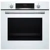 Image de Bosch - four intégrable multifonction 71l 60cm à ecoclean blanc hba553bv3f - série 4 HBA553BV3F