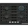Image de Table De Cuisson A Gaz - Série 6 - 4 Foyers - 52 X 59 X 4,5 Cm - Ppp6a6i40 - Noir