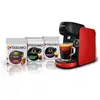 Image de Machine a café + 3 packs t-discs - bosch - tassimo finesse tas163e - 1400 w - 0,7 l - multi-boissons - intensityboost - noir