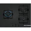Image de Table De Cuisson Gaz 60cm 3 Feux 7300w Bosch Pnc6b6k30