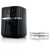 Image de Bosch serie 4 maf462b1 friteuse unique 6,1 l autonome 2050 w friteuse d’air chaud noir