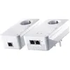 Image de devolo dLAN 1200+ WiFi ac Starter Kit - Adaptateur CPL - GigE, HomePlug AV (HPAV) - 802.11a/b/g/n/ac - Bi-bande - Branchement mural en occasion ou reconditionné