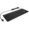 Image de Clavier industriel standard KSK-6231 INEL (FR) avec Touchpad et souris intégré USB2.0 noir RoHS