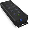 Image de Icy Box Ib-hub1703-qc3 Usb 3.2 Gen 1 (3.1 Gen 1) Type-b 5000 Mbit/s Noir