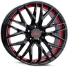 Image de JANTE 19 MAM RS4 8 5Jx19 5-112 ET30 72 6 BLACK PAINTED RED INSIDE