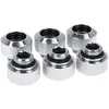 Image de Raccord - Alphacool - Eiszapfen - 13mm HardTube - G1/4 - Chrome (pack de 6)