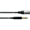 Image de CORDIAL CFM3MV Câble audio XLR mâle/Jack stéréo mâle 3M