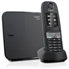 Image de Téléphone Fixe Gigaset E630 Noir - Résistant aux chocs à leau et à la poussière - Mains libres - ID dappelant