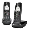 Image de Gigaset AS405 Duo - TÃ©lÃ©phone sans fil avec ID d'appelant - DECT\GAP - noir + combinÃ© supplÃ©mentaire en occasion ou reconditionné