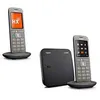 Image de Téléphone Fixe sans fil - GIGASET CL 660 Duo Anthracite - Écran couleur rétroéclairé - Répertoire 400 contacts