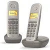 Image de Téléphone Fixe GIGASET A170 Duo Umbra - Écran rétroéclairé - Répertoire 50 contacts - Compatible aide auditive