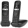 Image de Gigaset AS690 Duo - TÃ©lÃ©phone sans fil avec ID d'appelant - ECO DECT\GAP - blanc + combinÃ© supplÃ©mentaire en occasion ou reconditionné
