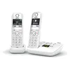 Image de Téléphone Fixe AS690 A Duo Blanc - GIGASET - Sans fil - Répondeur 20 min - ID dappelant - Mains libres