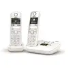 Image de Gigaset - téléphone sans fil duo dect blanc avec répondeur as690aduow - AS690ADUOW