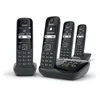 Image de GIGASET Téléphone Fixe AS690 A Quattro Noir
