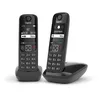 Image de Gigaset As690 Duo Téléphone Analog/dect Identification De L'appelant Noir