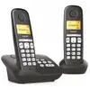 Image de Gigaset Al385a Téléphone Duo Avec Répondeur Noir - Idéal Pour Seniors
