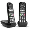 Image de Gigaset E270 Duo Téléphone Dect Identification De L'appelant Noir
