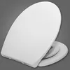 Image de WOLTU Couvercle de WC en plastique Abattant de toilettes softclose avec siège enfant intégréfixation