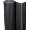 Image de WOLTU Canisse PVC pour jardin balcon terrasse. Balcon clôture brise-vent. Stores Balcon. Brise vue 400x160cm. Gris