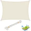 Image de WOLTU Voile d’ombrage rectangulaire en polyester protection contre le soleil avec protection UV pour jardin ou camping2x3 m