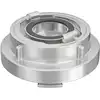 Image de Wiltec Accouplement Réducteur Storz C/52 Mm À D/25 Mm   46 X 98 X 98 Mm   En Aluminium   Avec Manchon 120°   Raccord ...