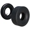 Image de Pneu pour tracteur à pelouse 15x6.00-6 4pr avec chambre à air et valve droite tondeuse à gazon