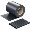 Image de Wiltec Brise-vue En Rouleau   Anthracite   35 M X 19 Cm   En Pvc 450 G/m²   Avec 20 Clips   Protection Visuelle Par