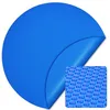 Image de Wiltec Bâche à bulles solaire ronde pour piscine Ø 36 m 400 µ en PE couleur bleue couverture piscine chauffage piscine