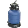 Image de Wiltec Filtre à sable et particules   60 x 33 cm   avec Cuve filtrante et 5 positions de réglage dont Rinçage et Hivernage   max. 21